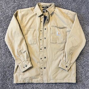 Men’s Carhartt fleece lined jacket size medium